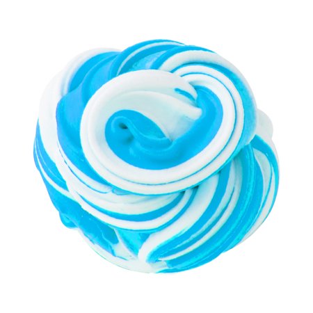 COMPOUND KINGS slaims Butter Cloudz Swirls Large Blue Raspberry Cotton C, WC11051714CKINT 