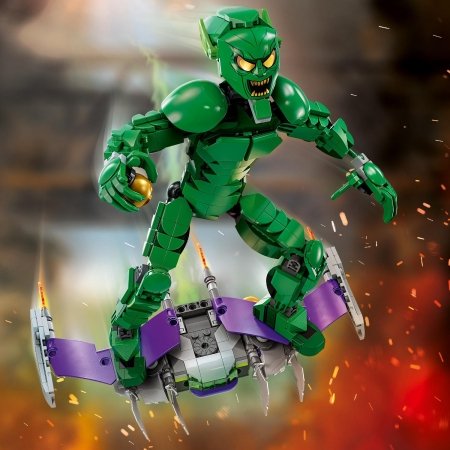 76284 LEGO® Super Heroes Marvel Būvējama Zaļā goblina figūra 