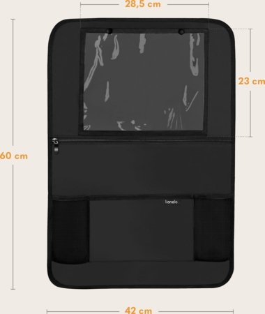 LIONELO sēdekļu organizators, Black, LO-SEATORGANIZER 