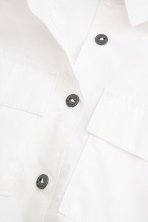 COCCODRILLO krekls ar garām piedurknēm NOSTALGIC MEADOW GIRL JUNIOR, balta, WC5140101NGJ-001-164, 164 cm 