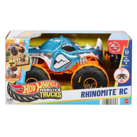 HOT WHEELS Monster Trucks R/C automašīna dinozauru tematikā, JBK11 