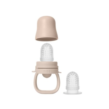 BIBS silikona barošanas pudelīte, Blush 