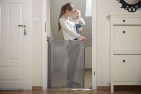 LIONELO drošības vārti TULIA, Black, LO-TULIA 