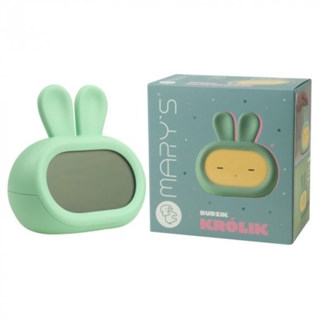 MARY'S modinātājs RABBIT, Green, MW20731 