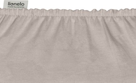 LIONELO palagu komplekts šūpulītim BAMBOO SHEET, 80x42 cm., 2 gab., White/Beige 