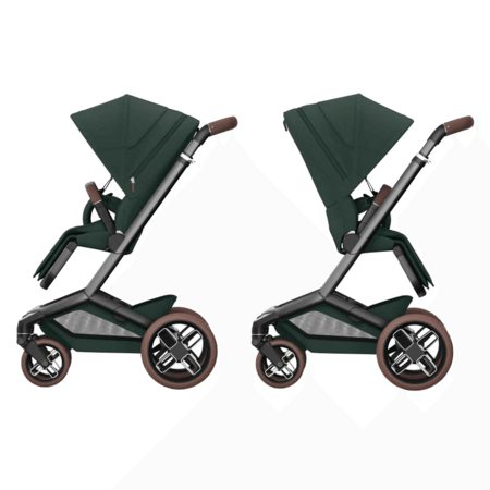 MAXI COSI ratiņi 2in1 FAME, Twillic Green, 1920390110 