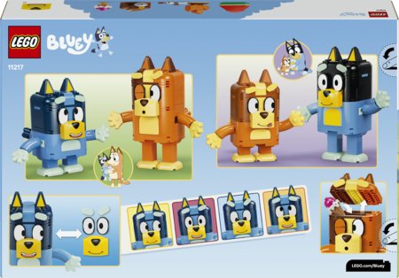 11217 LEGO® Bluey No klucīšiem būvēta Bluey ģimene 