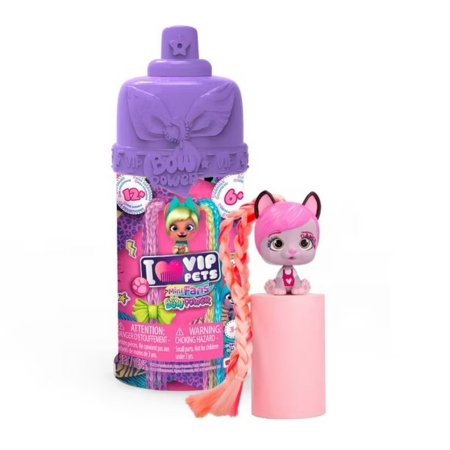 VIP PETS figūriņu komplekts Mini Fans Bow Power, sortiments, 714076IM3E 
