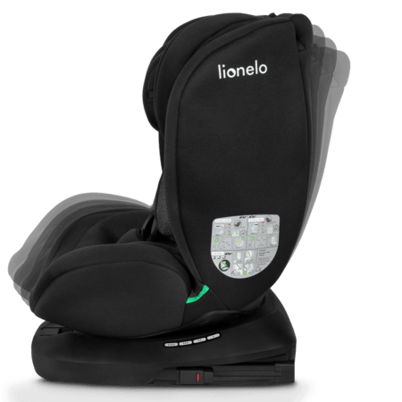 LIONELO autokrēsls BASTIAN I-SIZE, Black carbon,  40-150 cm., LO-BASTIAAN I-SIZE 