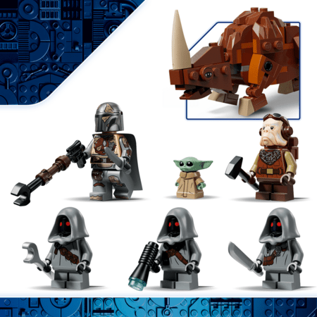 75453 LEGO® Star Wars™ Offworld Sandcrawler™ un Mudhorn 