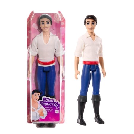 DISNEY PRINCESS lelle  - Eric Ēriks no The Little Mermaid, Mazā Nāriņa, HLV97 HLV97