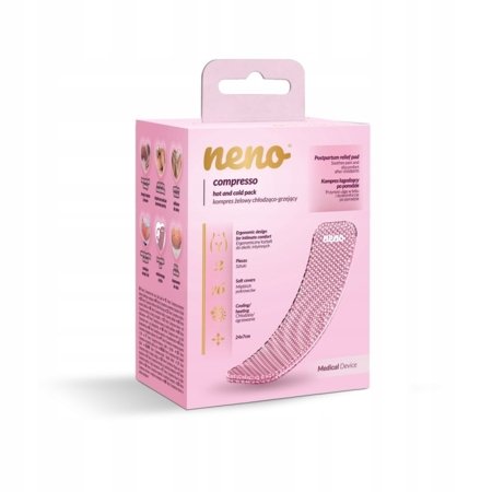 NENO sildoši un dzesējoši ieliktņi pēc dzemdībām COMPRESSO, 2 gab., NEN-MAM-HIG14 