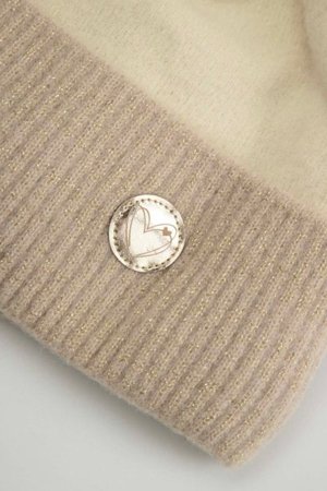 COCCODRILLO cepure ACCESSORIES WINTER GIRL, krēmveida, ZC5364301AWG-002-048, 48 cm 