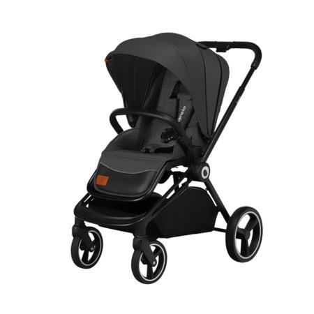 LIONELO ratiņi MIKA 2in1, Grey graphite, LO-MIKA 2IN1  
