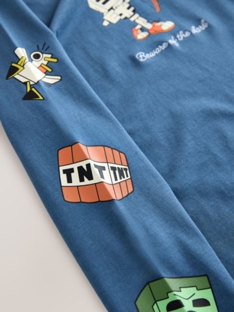 NEXT MINECRAFT t-krekls, W30845, 116 cm 