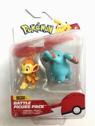 POKEMON Phanpy un Chimchar darbības figūriņas, 2 gab., PKW4063 