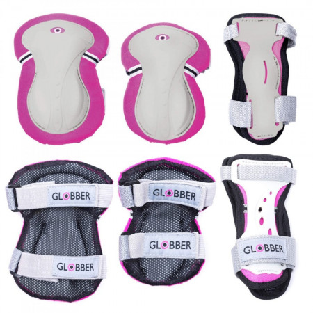 GLOBBER ceļu/elkoņu sarg pink Junior  XXS RANGE A ( 25KG ), 540-110 540-110