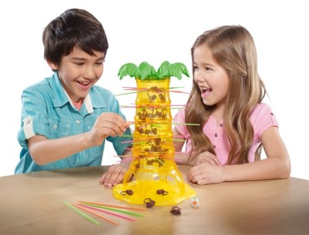 MATTEL GAMES galda spēle Akrobātiskie mērkaķīši, 52563 