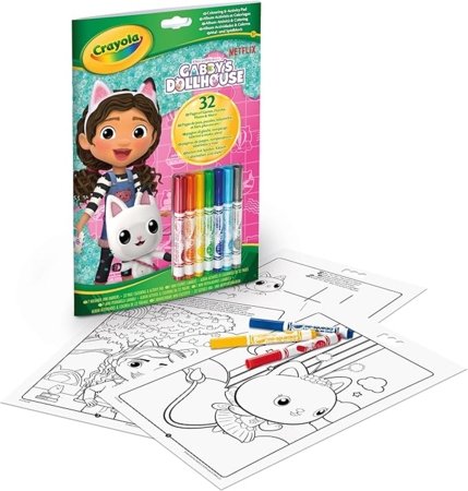 CRAYOLA radošais komplekts Gabby's Doll's House, 04-7024G 