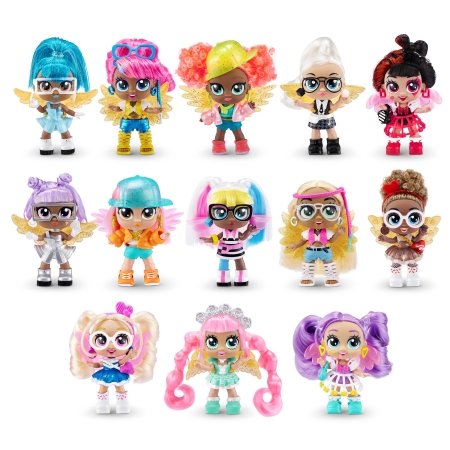 5 SURPRISE miniatūru komplekts Fashion Fairies, 1 sērija 77564 