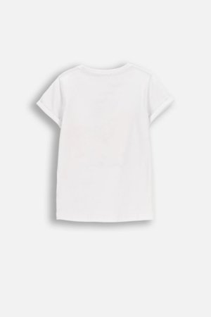 COCCODRILLO t-krekls ar īsam piedurknēm, balti, WC6143204GGK-001-092, 92 izmērs 