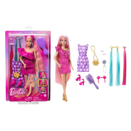 BARBIE Fun & Fancy lelle ar gariem matiem, JDC85 