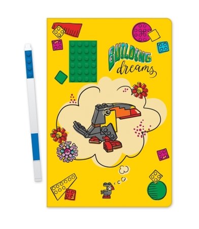 LEGO 2.0 žurnāls ar zilu gēla pildspalvu, 52525 