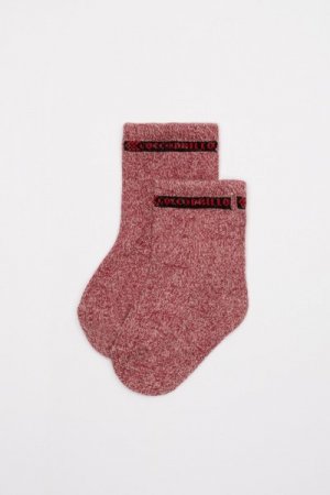 COCCODRILLO zeķes SOCKS BOY, kastaņu krāsa, ZC1382219SOB-017 ZC1382219SOB-017-015