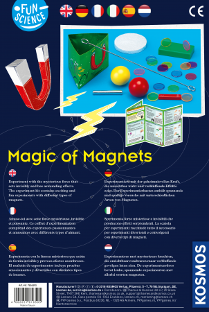 KOSMOS eksperimentu komplekts Magic of Magnets, 1KS616595 1KS616595