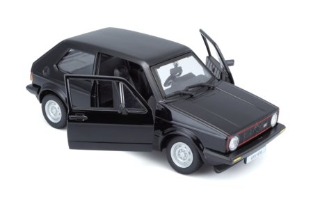BBURAGO 1:24 automodelis Volkswagen Golf Mk1 GTI, 18-21089  BK 