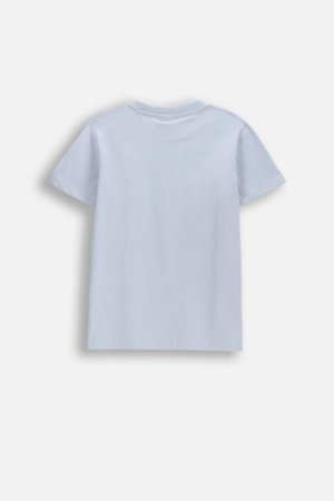 COCCODRILLO t-krekls ar īsam piedurknēm, zili, WC6143213VBB-036-152, 152 izmērs 