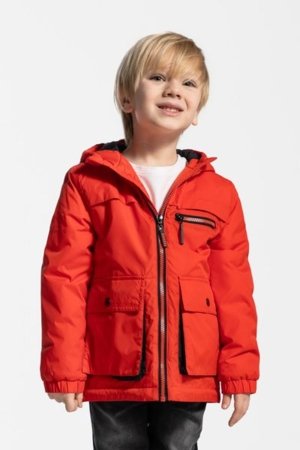 COCCODRILLO jaka OUTERWEAR BOY KIDS, sarkans, WC5152702OBK-009-122, 122 cm 