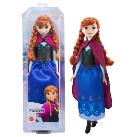 DISNEY FROZEN lelle - Anna ar bizēm, HLW49 HLW49