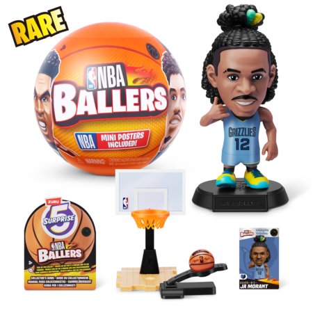 5 SURPRISE miniatūru komplekts NBA Ballers, 1 sērija, 77490GQ9 