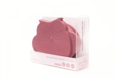 INNOGIO bļodas GIOfresh OWL, pink, 6m +, GIO-910PINK 