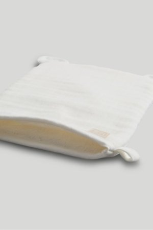 MOTHERCARE dvielis un sūklis, krēmveida, AV39301, 100x100 cm 