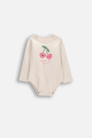 COCCODRILLO bodijs ar garām piedurknēm, smilšu krāsa, izmērs 