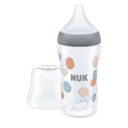 NUK pudele ar silikona krūtsgaldu PERFECT MATCH, Flower, M, 260 ml, SD102 