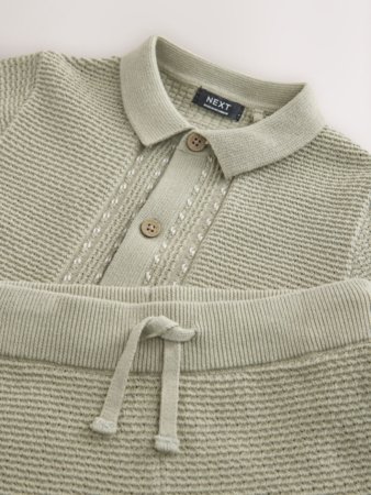 NEXT polo ar īsam piedurknēm + šorti, V00848, 104 cm 