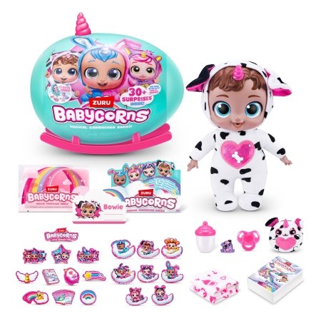 BABYCORNS  lelle ar aksesuāriem Magical Rainbocorn Babies, 1 sērija, sortiments, 92108 