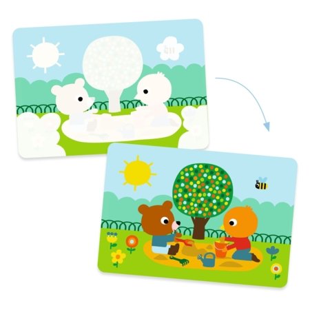 DJECO krāsošana ar ūdeni Magic Colouring – In the Park, DJ09075