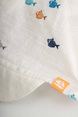 COCCODRILLO lakats, balta, WC6364401ALB-001-000 