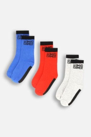 COCCODRILLO zeķes BASIC SOCKS, multicoloured, ZC4383607BAS-022-036, 36/39 cm 