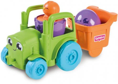 TOMY 2 vienā transformējošs traktors, E73219C E73219C