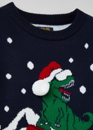 OVS BOY3-10Y TRICOT 2H 6-7 BLACK 001915475 