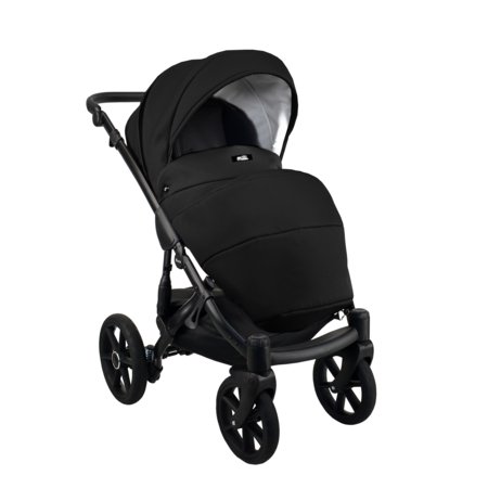 MILLI universālie ratiņi MOON 3in1, Black, 5903357317263(carseat) 