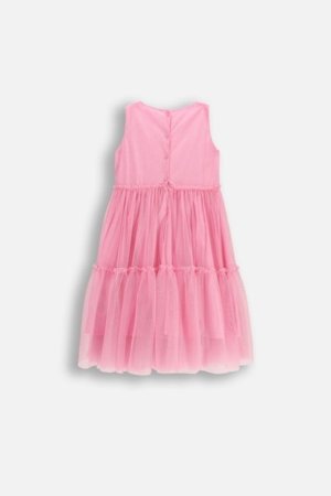 COCCODRILLO kleita bez piedurknēm, rozā, WC6128304EJG-007-134, 134 izmērs 