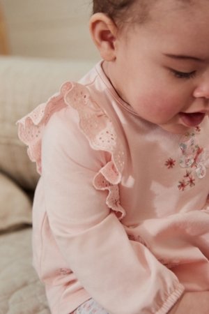 NEXT krekls ar garām piedurknēm un legingi, Q95420 62-68 