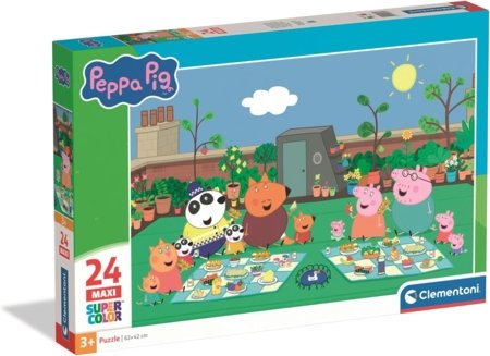 CLEMENTONI puzle Maxi Peppa Pig, 24 gab., 24834 