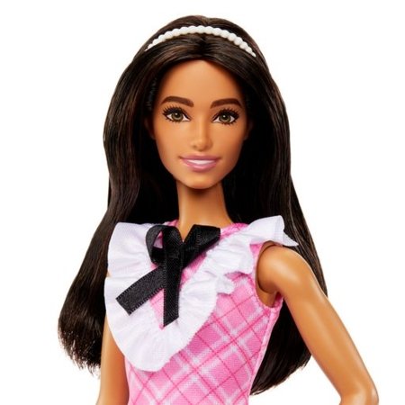 BARBIE Fashionistas lelle ar rūtainu kleitu, HJT06 HJT06